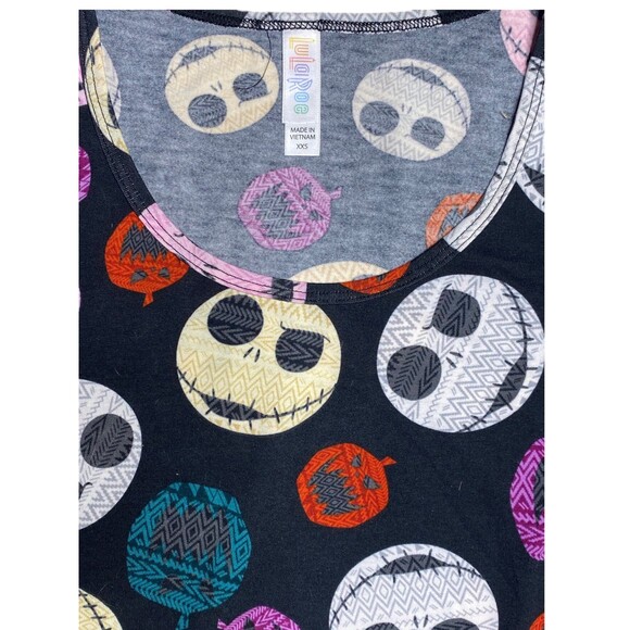 NWT XXS JACK SKELLINGTON DISNEY PERFECT T, LuLaRoe - Picture 2 of 4
